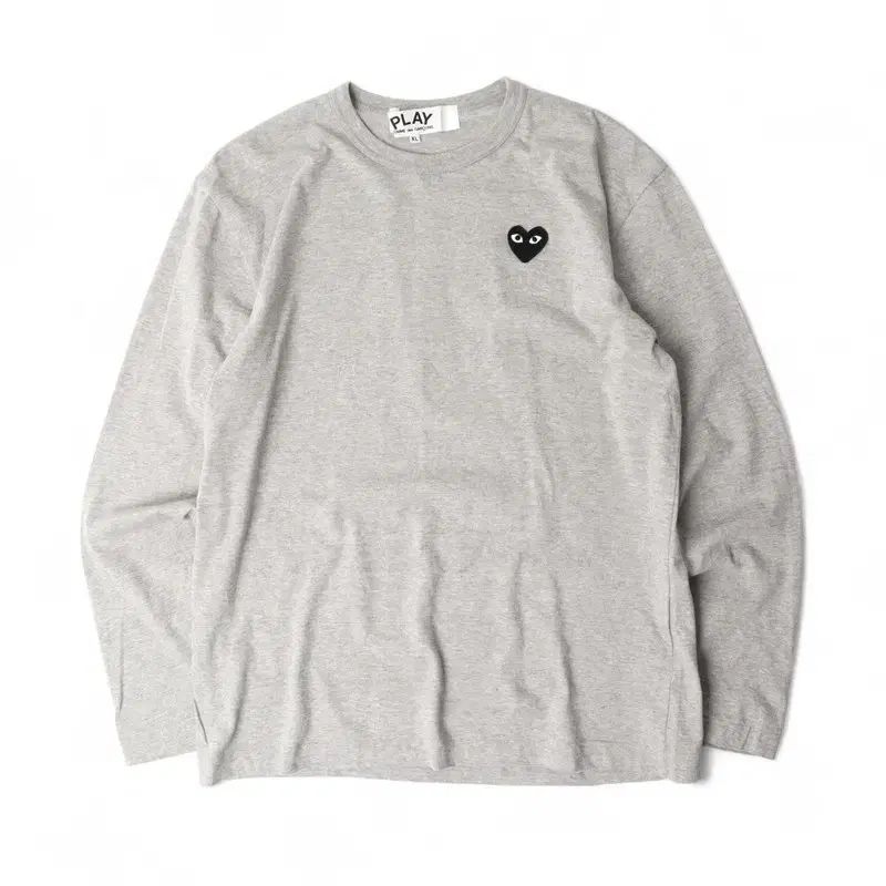 正規品★COMME des GARCONS★ハートワッペン 長袖Tシャツ 関税込 COMME des GARCONS(コム・デ・ギャルソン) ハート ワッペン