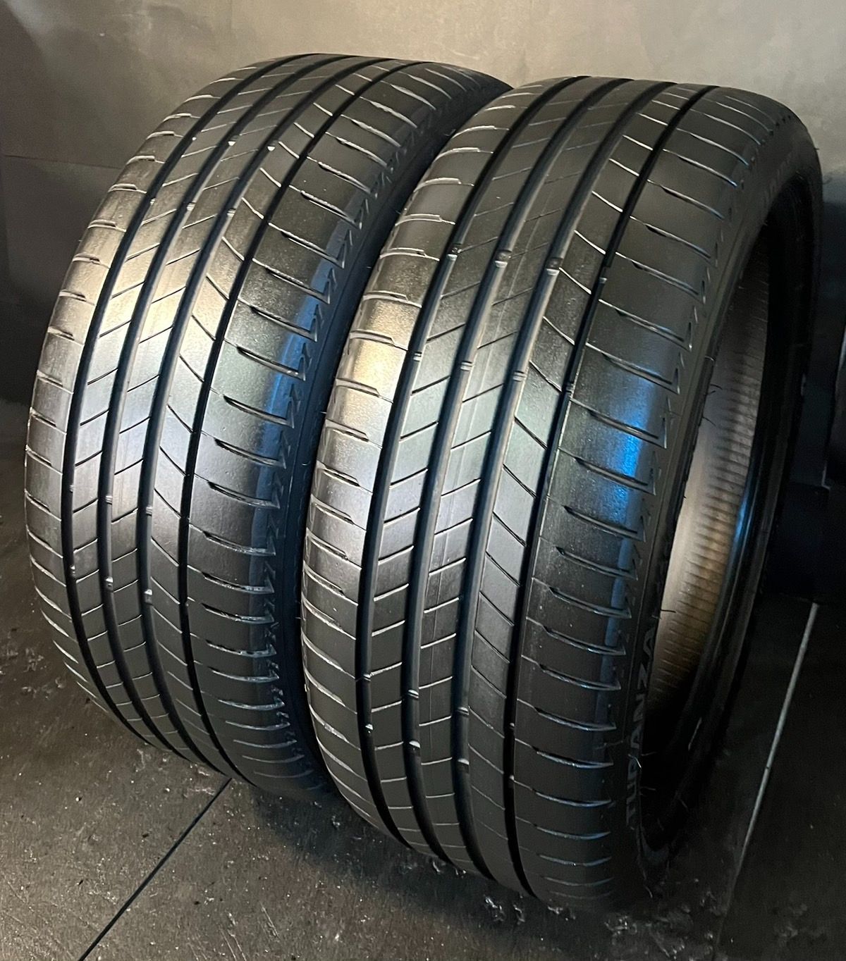 製 約7.5分山 ブリヂストン BRIDGESTONE トランザ TURANZA T005 RFT ランフラット 225 40R18 2本 h_515