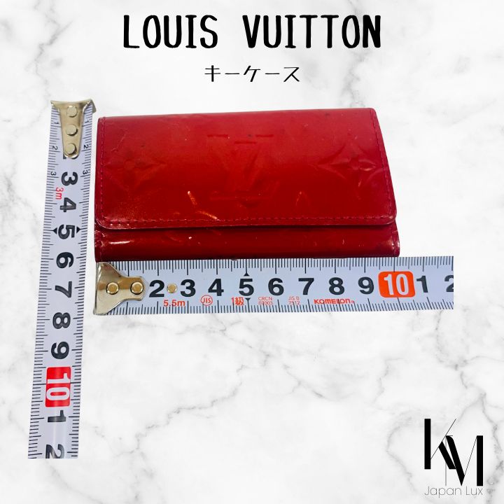 ルイヴィトン ヴェルニ　赤 LOUIS VUITTON ルイヴィトン キーケース ヴェルニ 赤 レッド