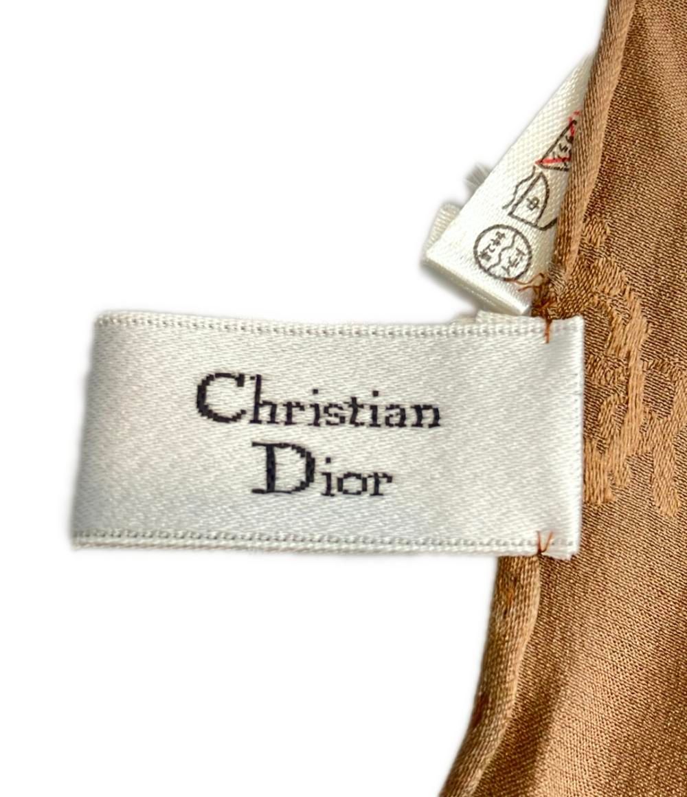 【Christian Dior 】ディオール　シルク混　 ストール スカーフ クリスチャンディオール スカーフ シルク100% レディース