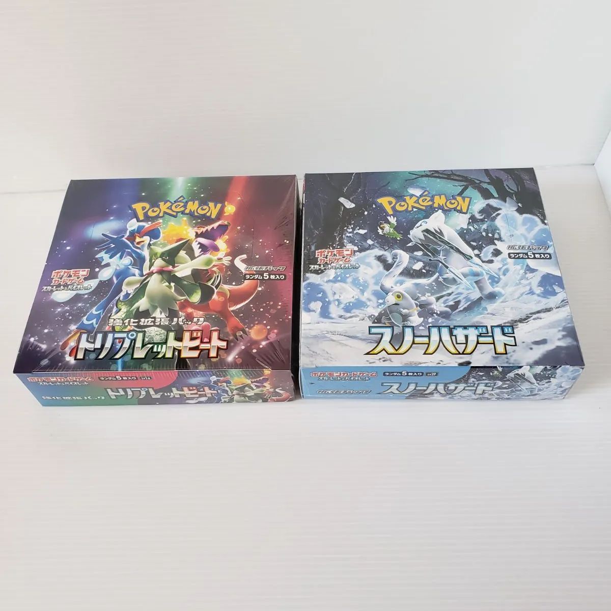 新品?正規品 ポケモンカード スノーハザード 2box トリプレットビート