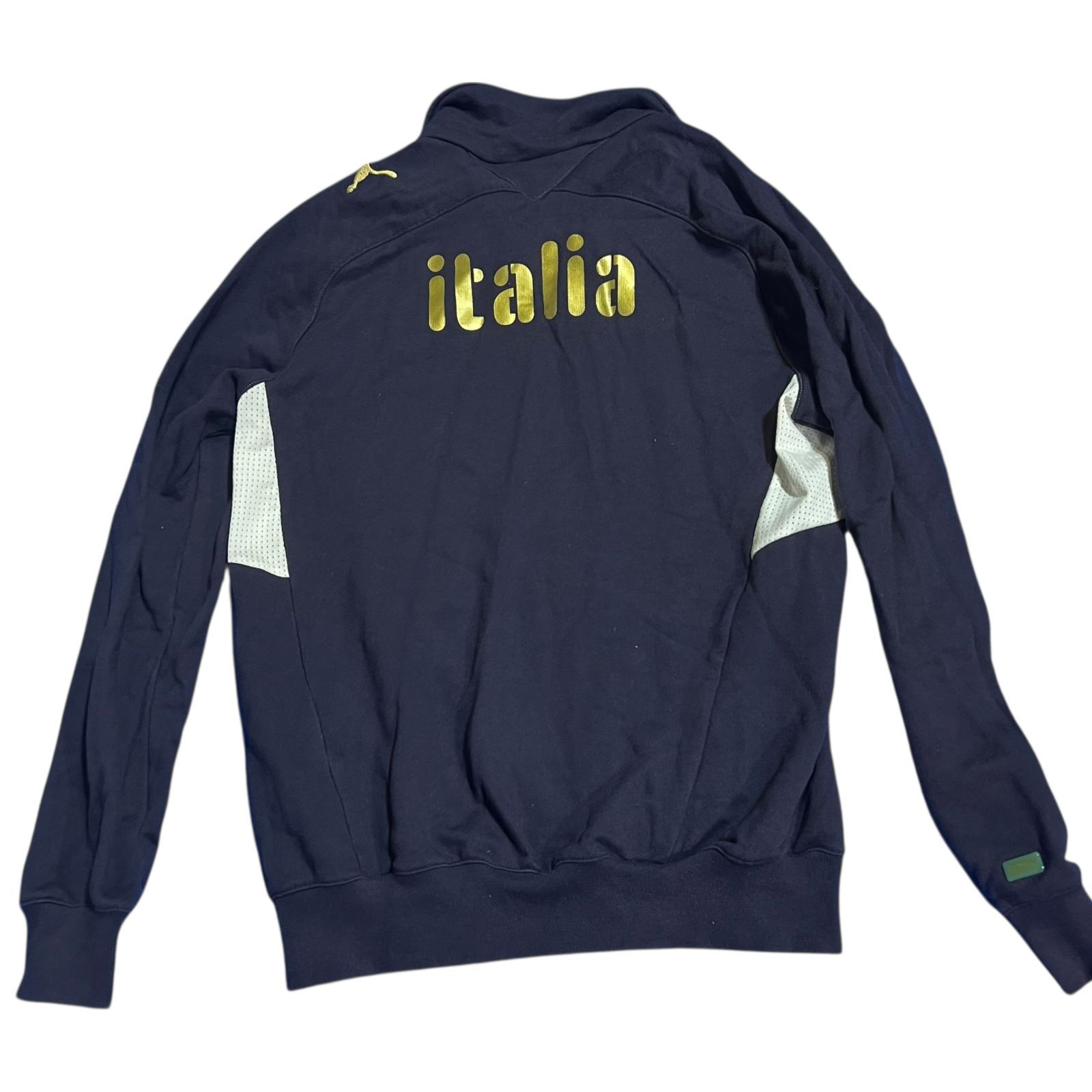 AT303 PUMA プーマ ジャージ ジャケット ネイビー イタリア代表 長袖