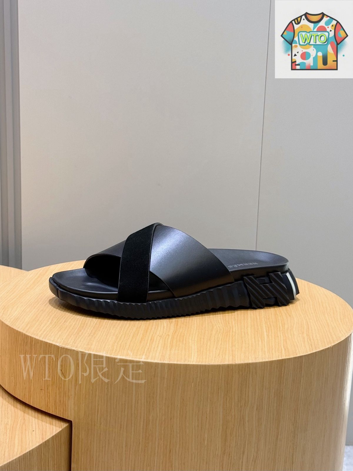 HERMES サンダル HERMES エルメス メンズ サンダル スリッパ01-EM73 - メルカリ
