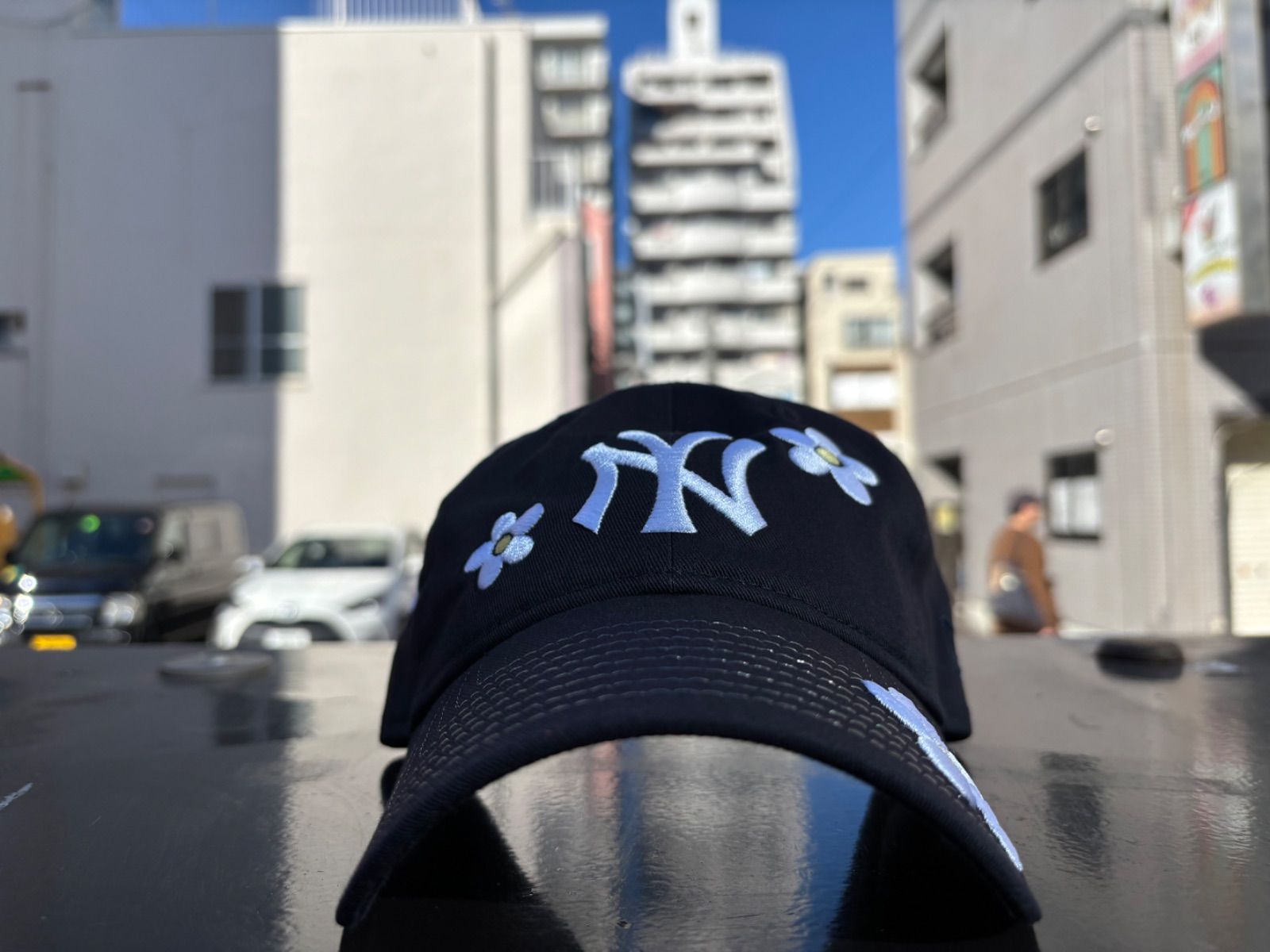 NEW ERA 9TWENTY MLB Flower Embroidery ニューヨーク・ヤンキース ネイビー ¥4620 ＋ 送料¥550