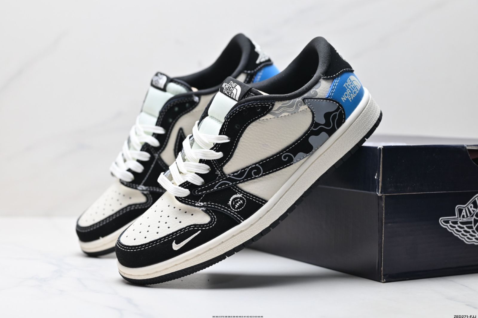 ジョーダン1 LOW x トラヴィス スコット キッズシューズ 21cm Travis Scott × Nike PS Air Jordan 1 Low OG 