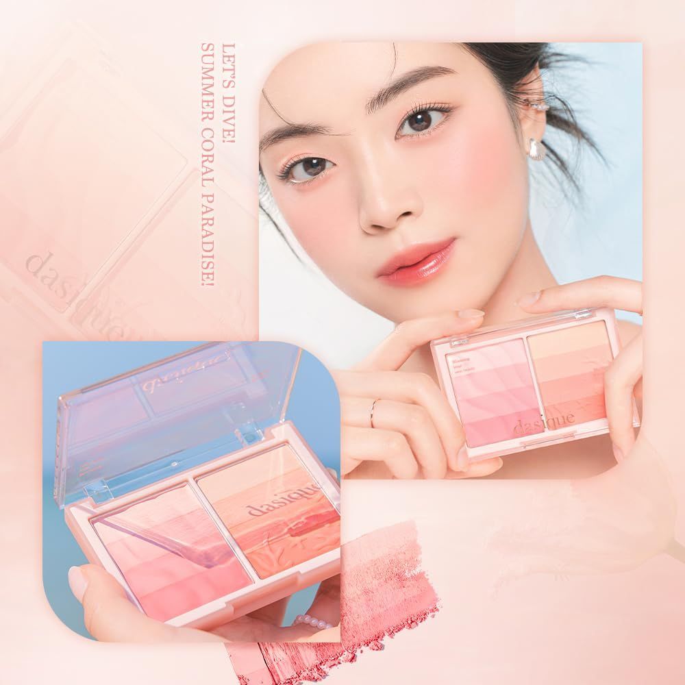 dasique 「」デイジークBlending Mood Cheek ブレンディングムードチーク/ブラッシャーパレット/4色ブラッシャー /イエベ/ブルべ/ウォームトーン&クールトーン/チークパレット (#01 Summer Coral) - メルカリ