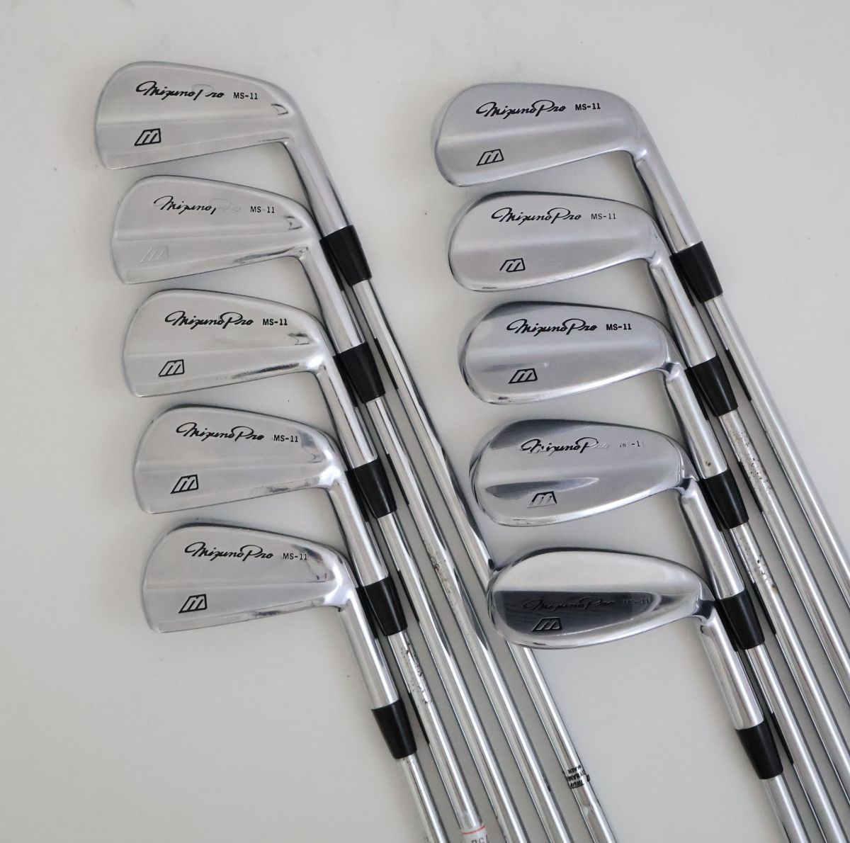 ●訳有 MIZUNO ミズノ Mizuno Pro MS-11アイアン 10本セット Dynamic G スチール 76444