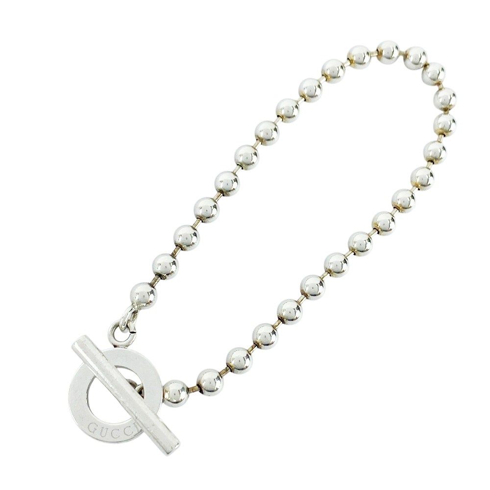 グッチ ボールチェーン ブレスレット サークル シルバー SV925 425592 5 SIROKUMA-CORPORATION_COM
