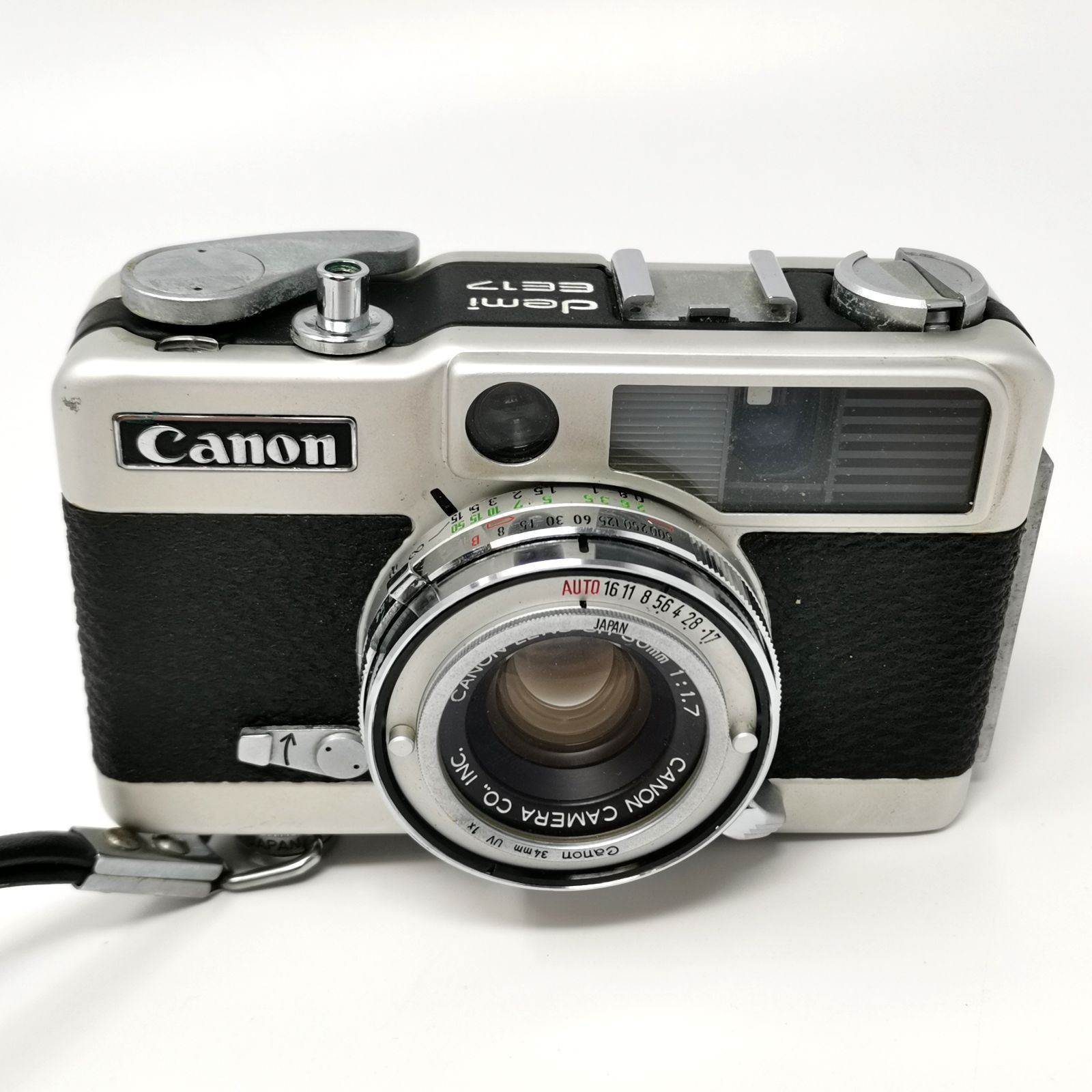 【動作確認済】Canon demi EE17 新品電池&初期保証付き もりぽん様】Canon demi EE17 ハーフサイズカメラ 動作確認済み