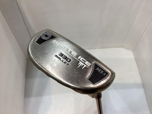 オデッセイ WHITE ICE 330 MALLET 35インチ パター PT スチール フレックスその他 メンズ 男性用 右利き 右用 Cランク ゴルフクラブ