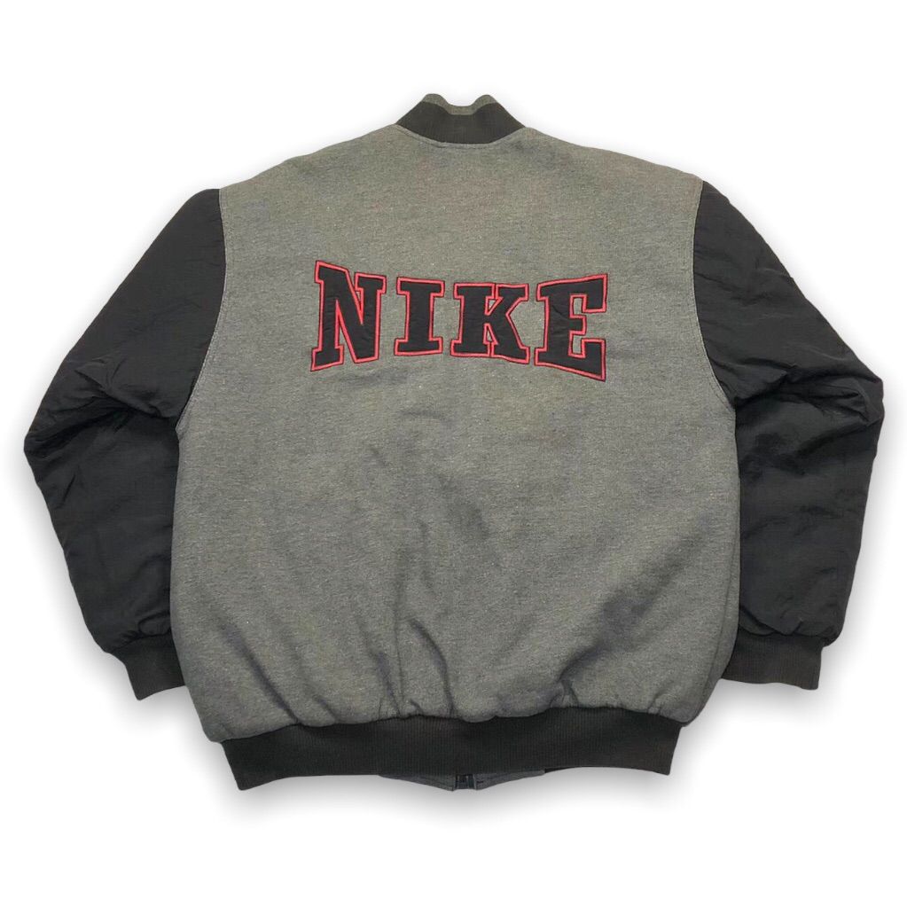 vintage 90s NIKE ナイキ ブルゾン ジャケット 袖切り返し 古着 - メルカリ