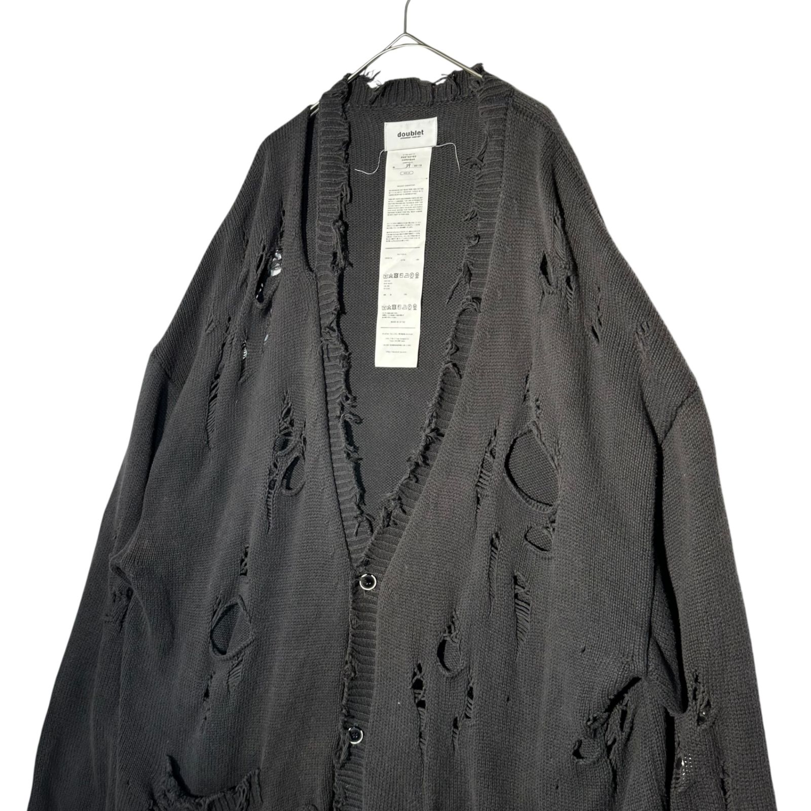 Doublet 変形カーディガン　23AW Doublet 変形カーディガン23AW