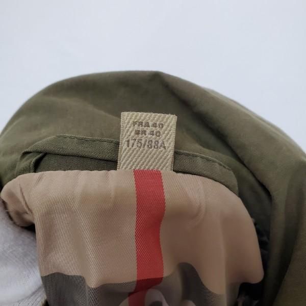 axc バーバリー ブリット BURBERRY BRIT コート 42 カーキ モッズ