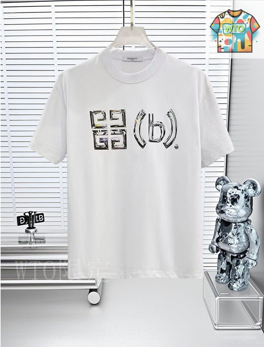 GIVENCHY プリントT GIVENCHY サメプリント Tシャツ ブラック