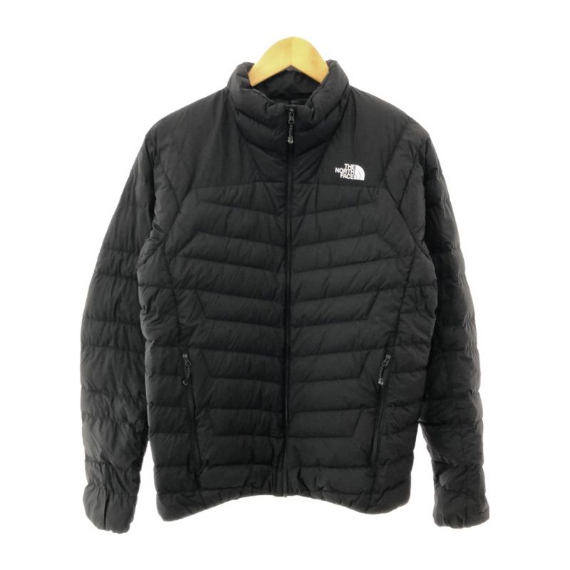 【中古】THE NORTH FACE サンダージャケット サイズL NY32012 ノースフェイス ブラック[19]