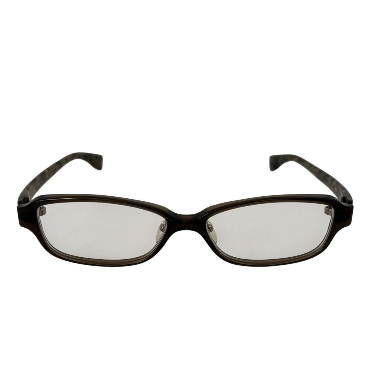 999.9 フォーナインズ メガネ フレーム茶系 クリアレンズ 度入り NP-22 56◻︎16 137 440 男女両用