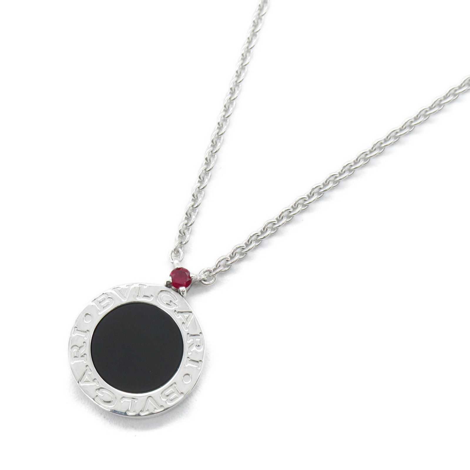 セーブザチルドレンネックレス　オニキス　ルビー BVLGARI ブルガリ セーブ ザ チルドレン 10周年記念 ネックレス
