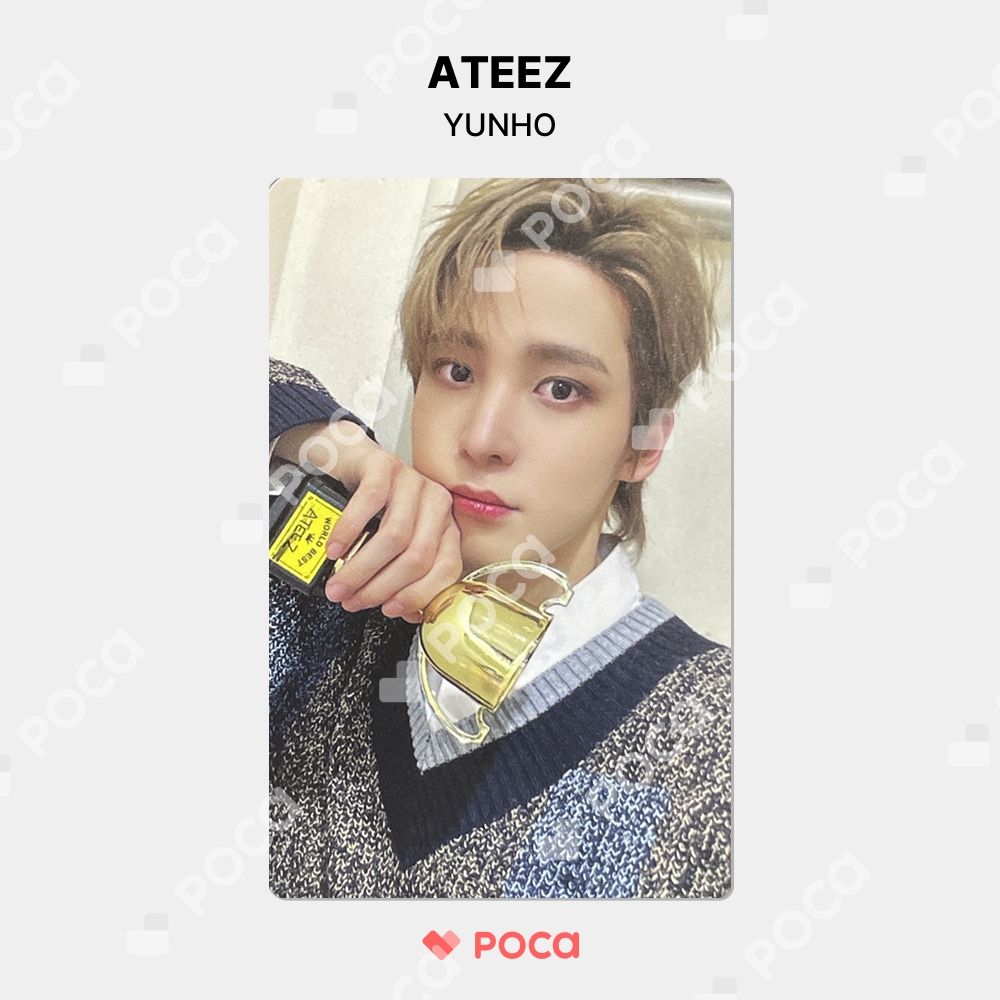 ATEEZ ユノ トレカ THE WORLD EP.FIN : WILL Makestar 公式 トレカ