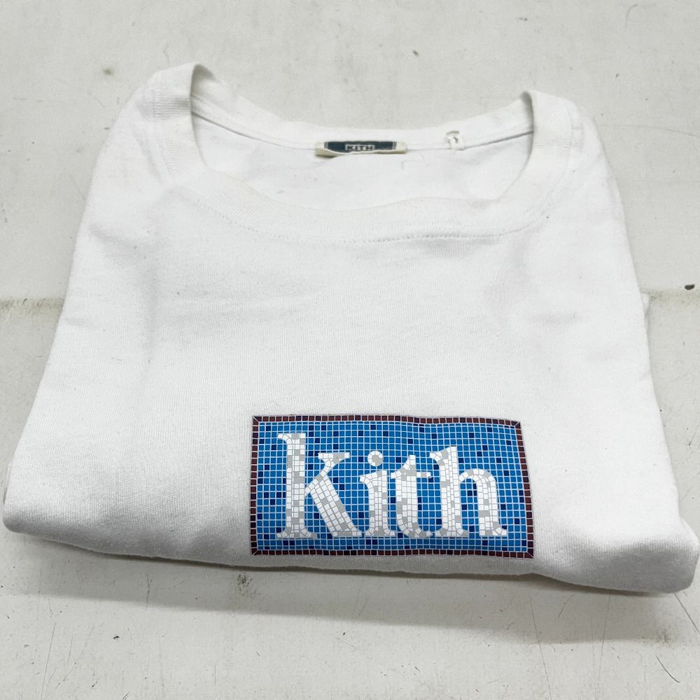 KITH カリフォルニア グラフィック半袖Tシャツ 06w8194 KITH XL KITH 20ss Mosaic Tee 半袖Tシャツ 【中古品
