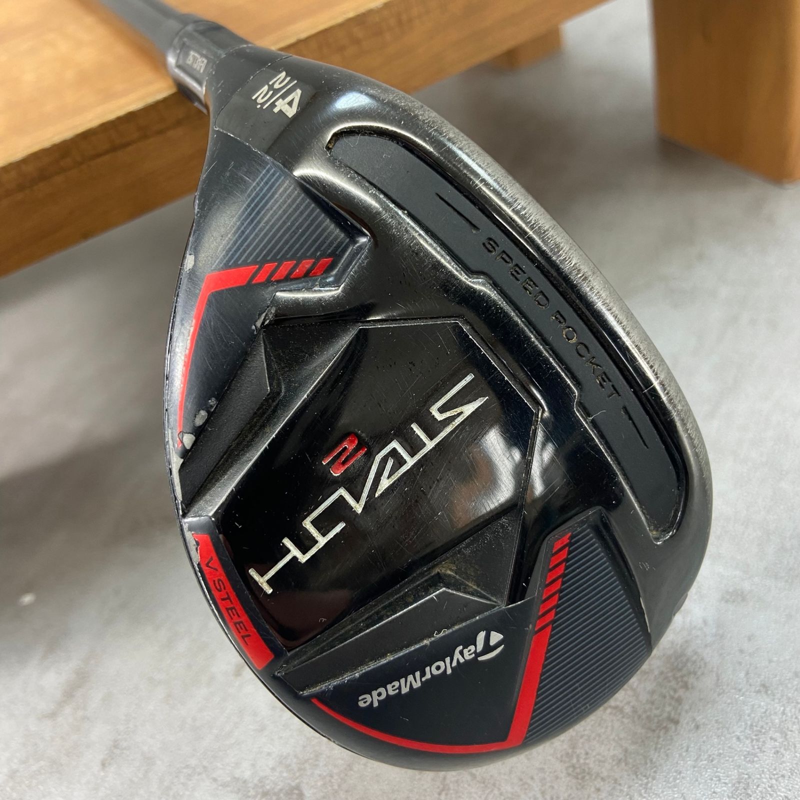 TaylorMade - レフティ テーラーメイド ステルス2  ユーティリティ スチール #4/S 左 レフティー TaylorMade テーラーメイド STEALTH2 ステルス