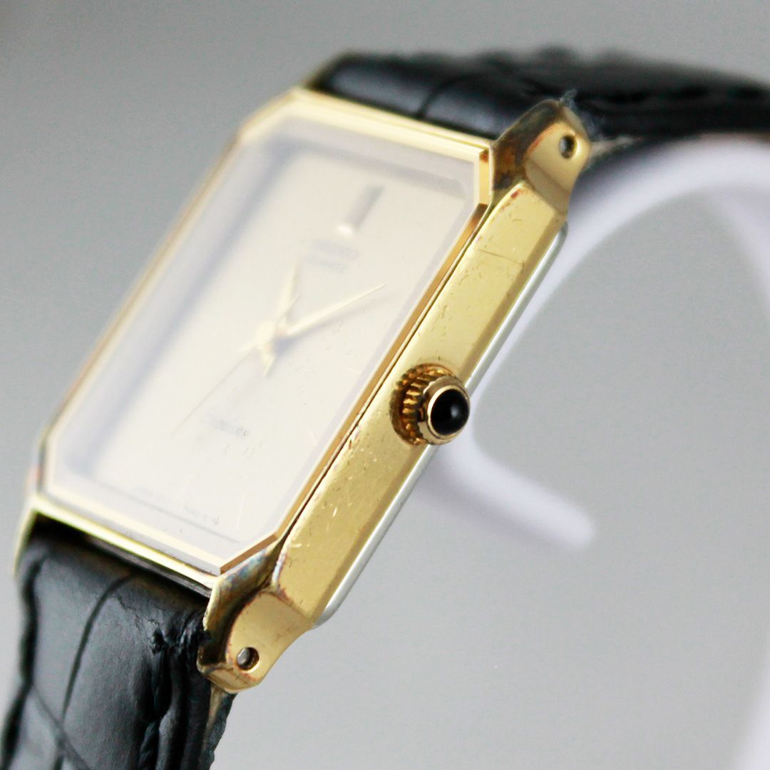 中古 】 セイコー SEIKO エクセリーヌ オクタゴン 1221-5770