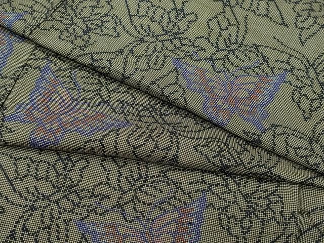 平和屋着物○上質な紬 縞 正絹 逸品 CAAW3976vf