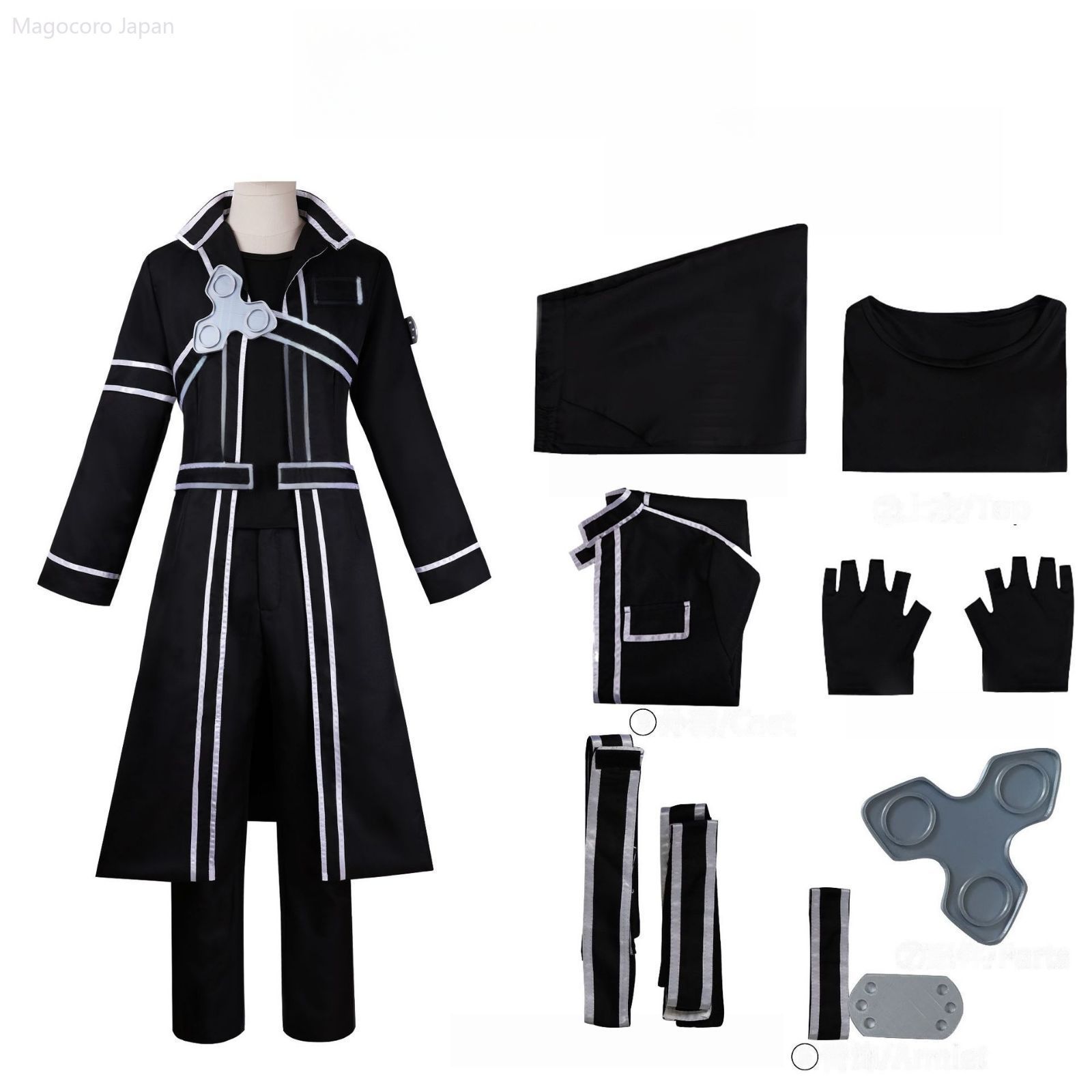 Amazon.co.jp: ソードアート・オンライン キリト 桐ヶ谷和人 Cosplay