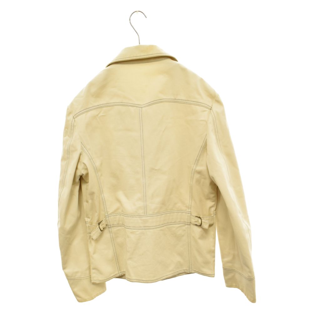 GUCCI (グッチ) ステッチデザイン ツイルジップアップジャケット