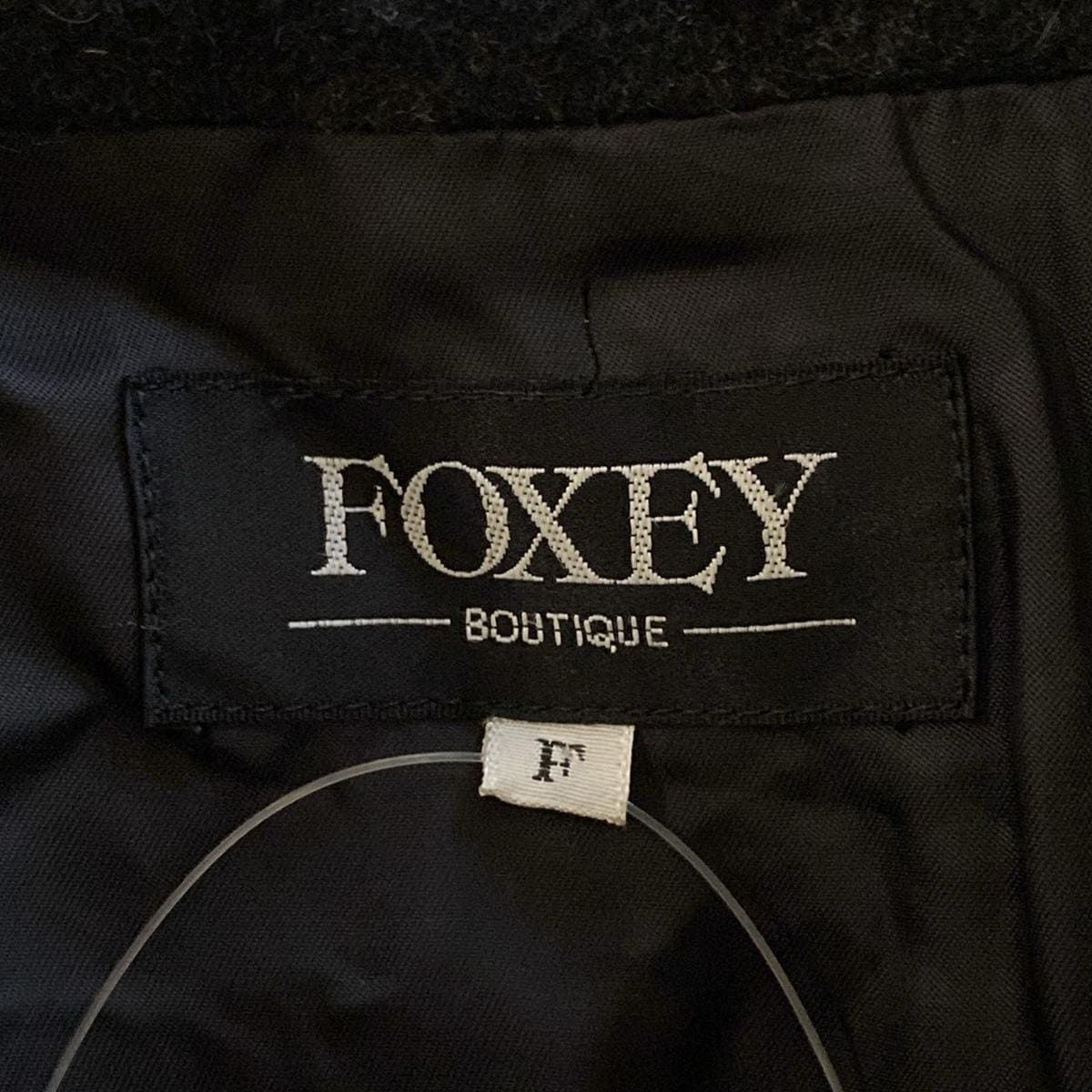 FOXEY(フォクシー) コート サイズF レディース - ダークグレー