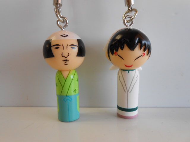 ♯Jst24BT鬼灯の冷徹地獄のこけし根付全5種