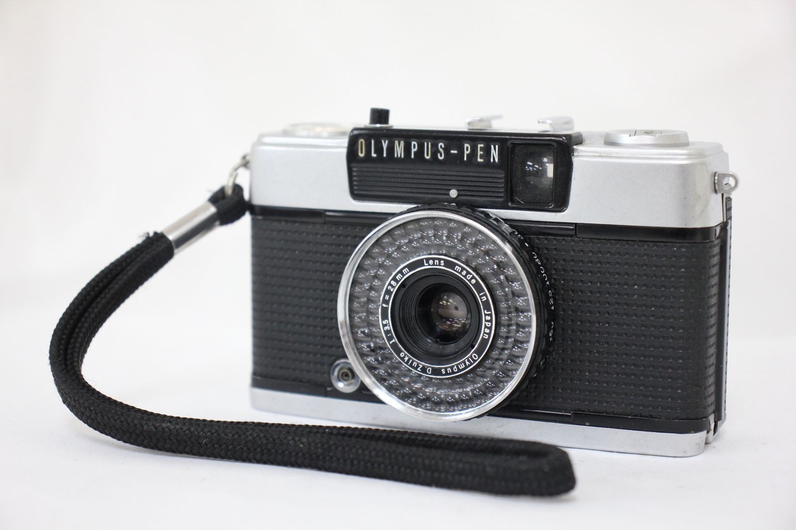 返品保証 オリンパス Olympus-PEN EE-3 D.Zuiko 28mm F3.5 カメラ e2838