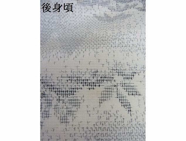 平和屋着物●上質な紬　流水風景文　正絹　逸品　DAAW5589ud 平和屋着物□上質な紬 風景文 正絹 逸品 AAAH9628Agk
