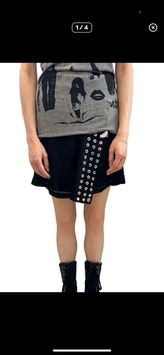 DIESEL エンブロイダリー スカート タグ付き