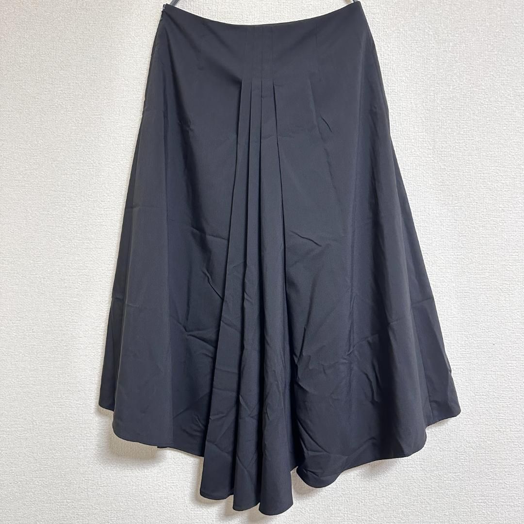 ADORE ライトストレッチバックタックアシンメトリースカート