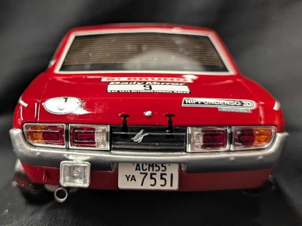 OttO mobile 1/18 トヨタ セリカ 1600GT TA22 RAC 1973 (レッド