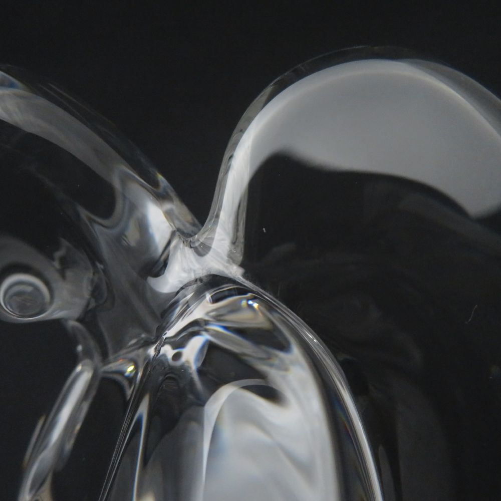 美品 Baccarat バカラ フィギュリン クリスタル 女神 天使 祈り