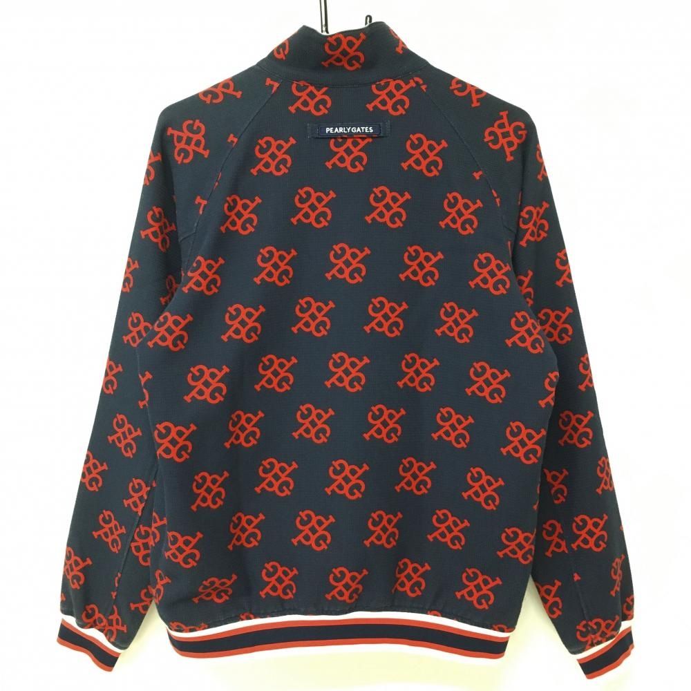 PEARLY GATES 赤 ストライプ ブルゾン パーリーゲイツ(PEARLY GATES