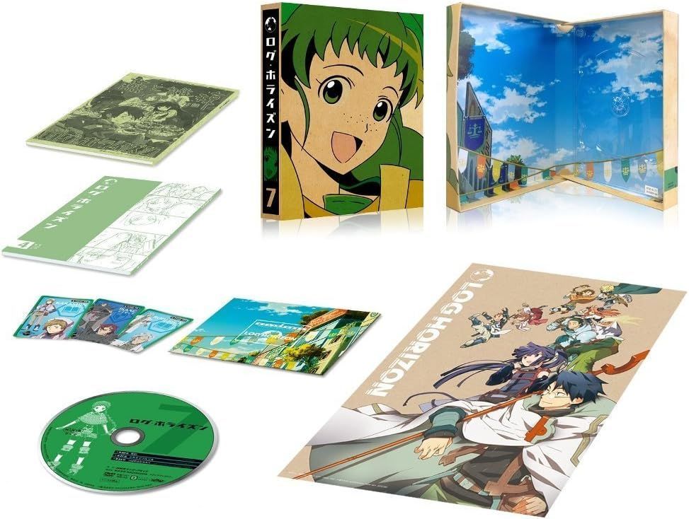 ☆アニメDVD ログ・ホライズン 全8巻セット - メルカリ