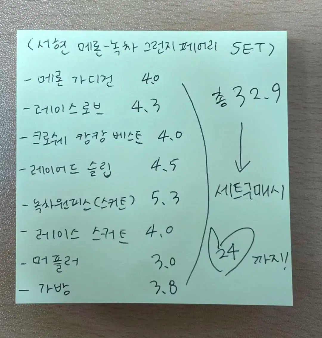 8 その日まで 16 14 ソヒョン フィード 抹茶 もり セット