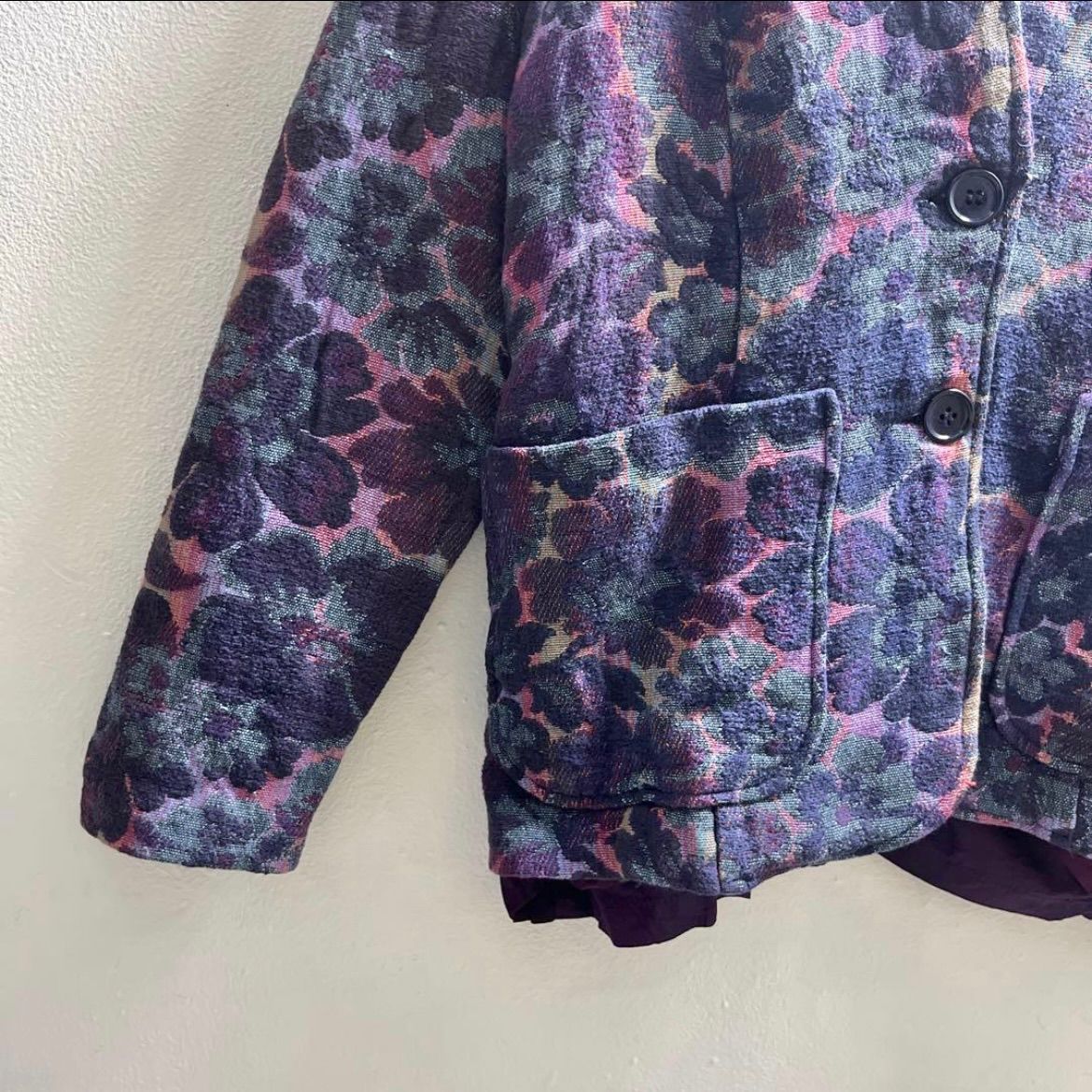 ゴブランジャケット 刺繍