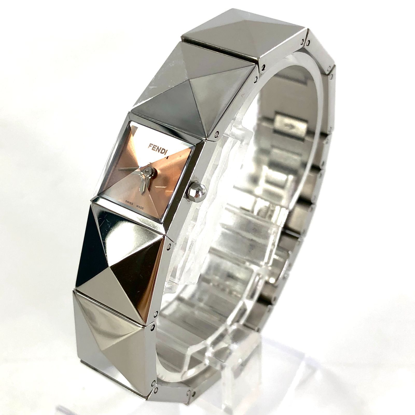 稼働FENDI ブレスウォッチ FENDI ブレスウオッチ ピンクゴールド