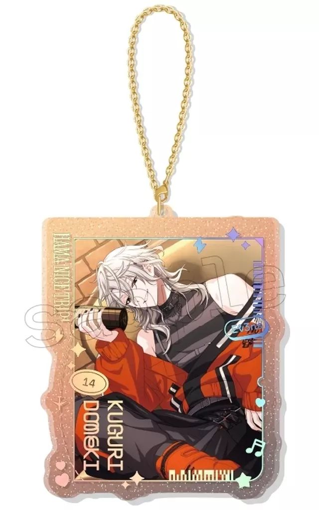 中古】キーホルダー 5.百目鬼潜 Sparkle*チェーンアクリル Vol.2