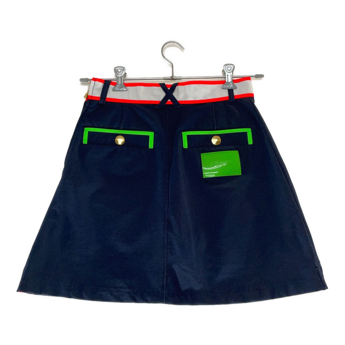 中古 レディース マークアンドロナ MARK&LONA スカート 40(L) 紺系
