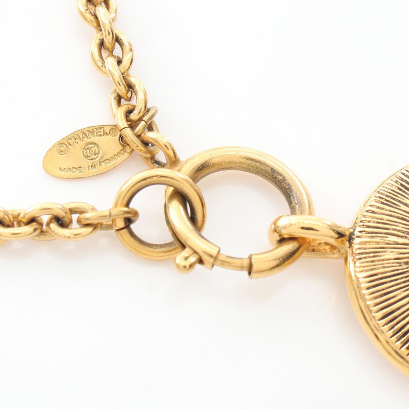 シャネル CHANEL ネックレス ココマーク 3846 ゴールド GP