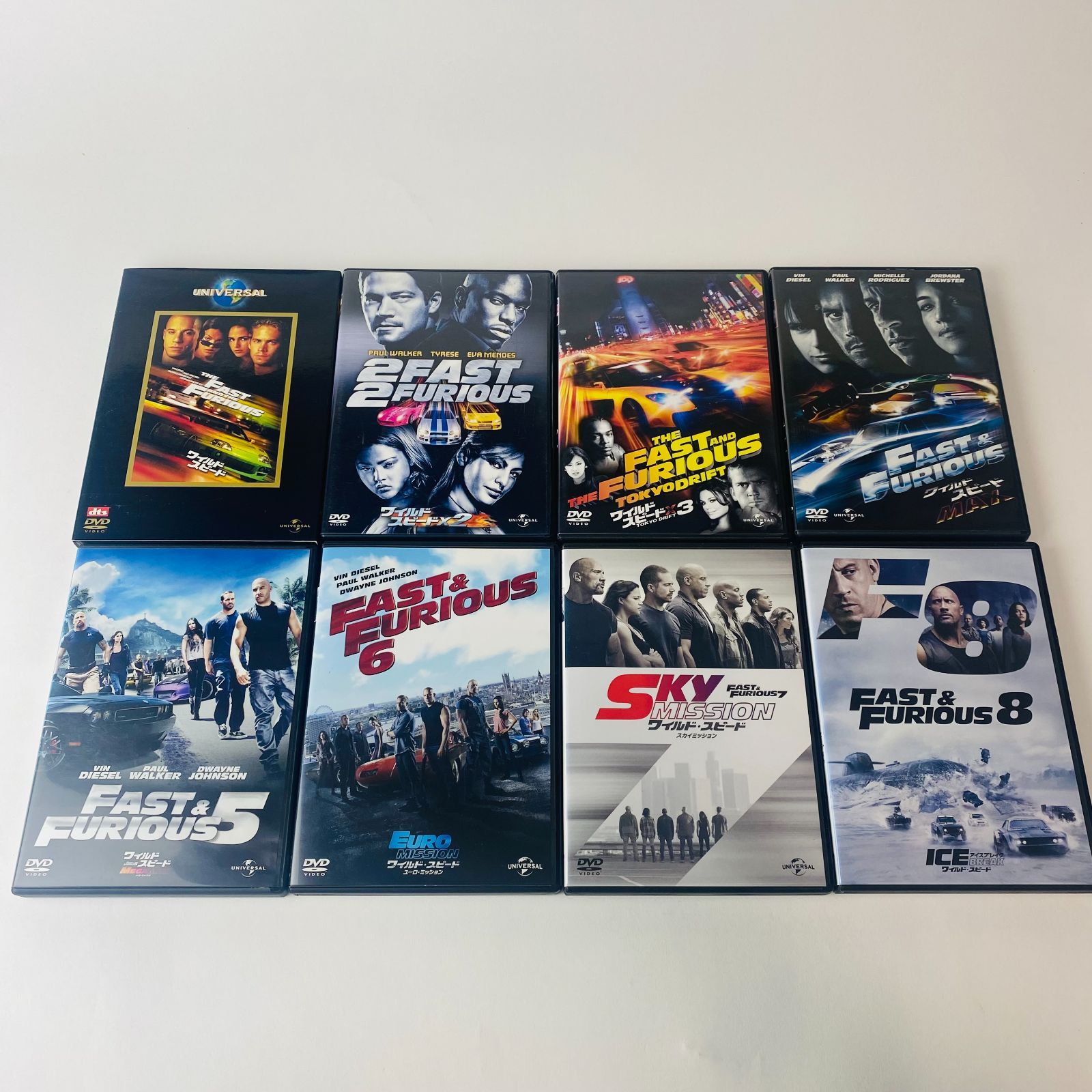 セル版] ワイルド・スピード 8作品セット [D]【DVD】 - メルカリ