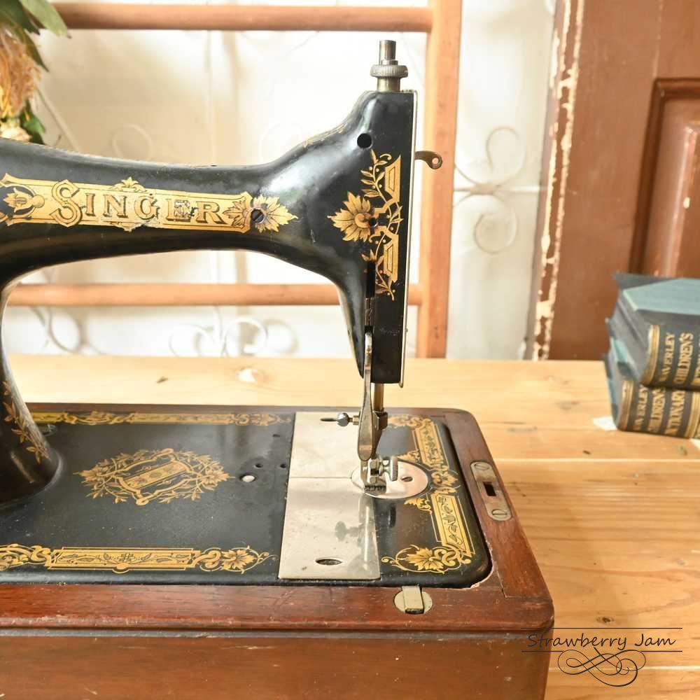 L3705-34-2 英国アンティーク SINGER シンガーミシン ミシン