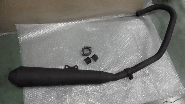 250TR BJ250F-028xxx の マフラー 傷 凹み 1750379904