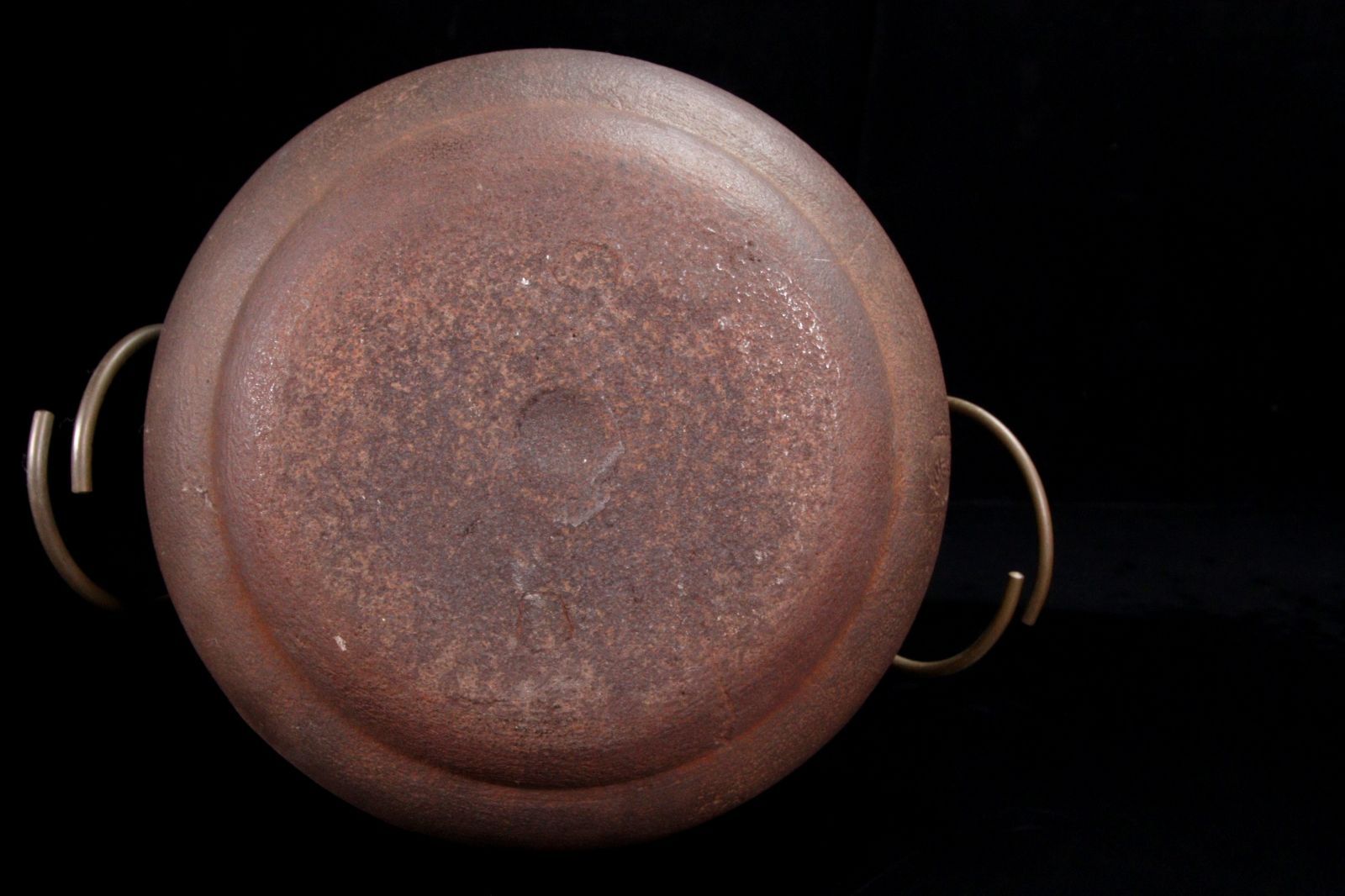 高橋敬典　瓢釜　茶道具 釜師 高橋敬典作 瓢釜 21.5cm 唐物 骨董 古美術 楾 F983-