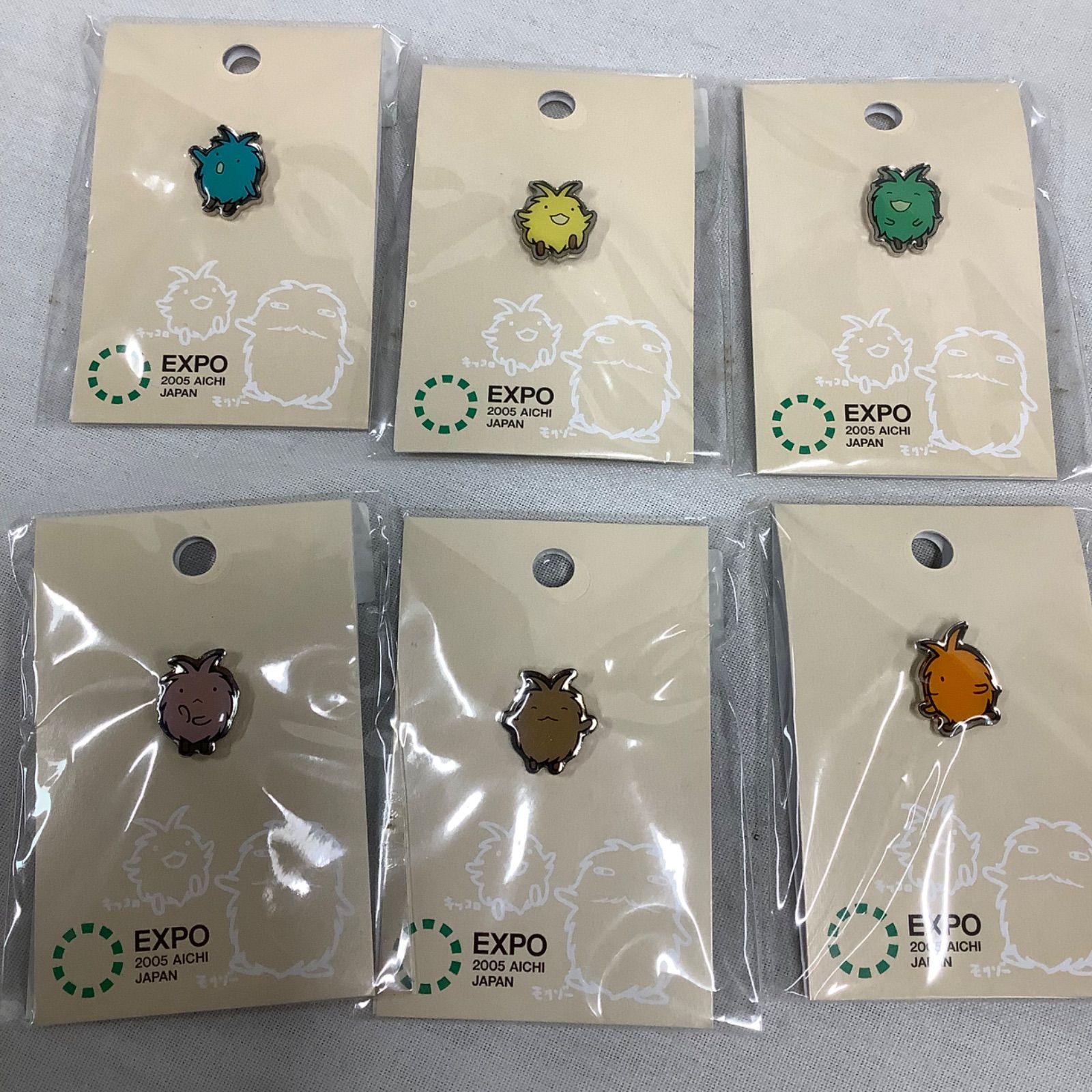 愛知万博 EXPO 2005 モリゾーキッコロ ピンバッチ まとめ売り