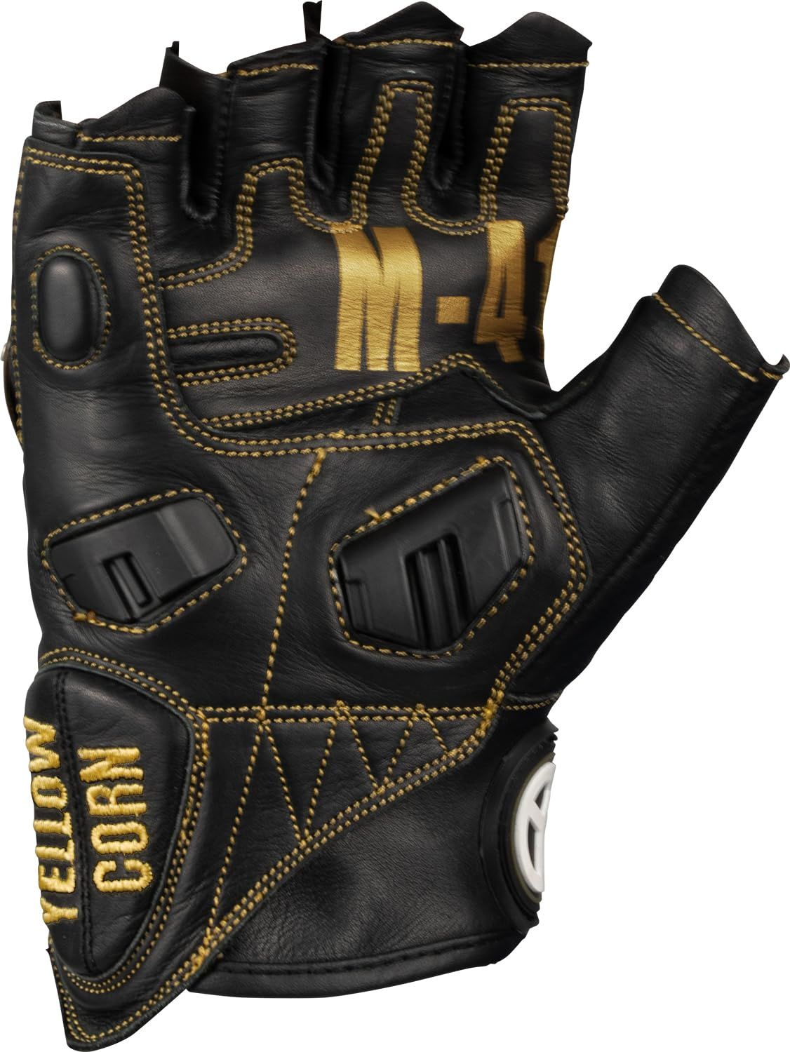 イエローコーン YG 192Sハーフフィンガーグローブ GO LL